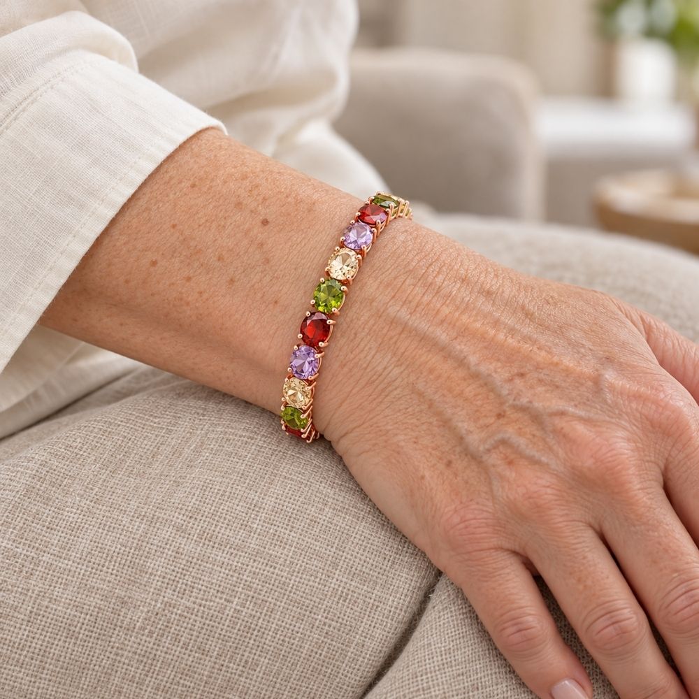 Aurora Radiance Rose Gold Bracelet