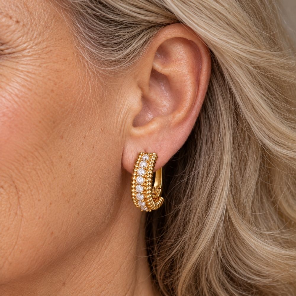 Vintage Gold Earrings