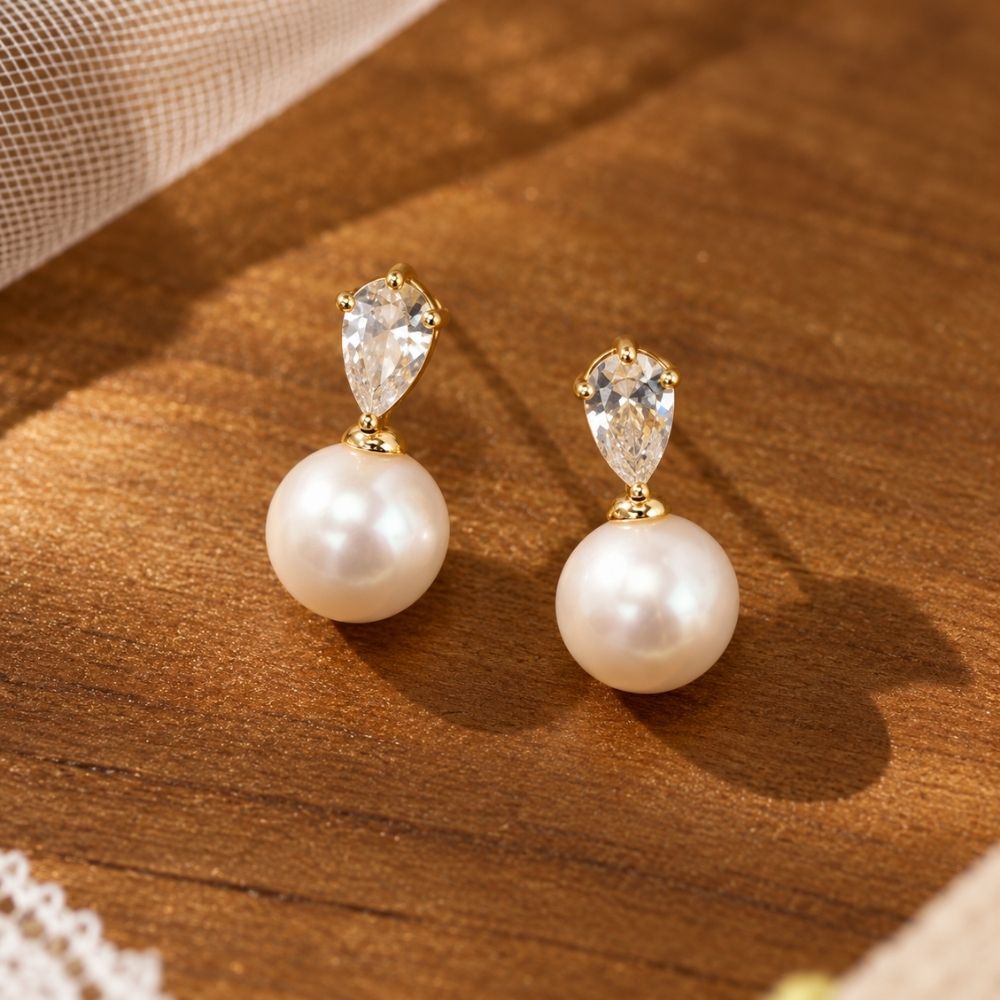 Timeless Pearl Drop Earrings