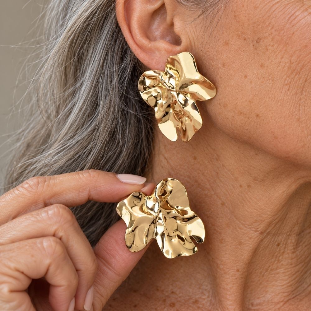 Petal Statement Earrings