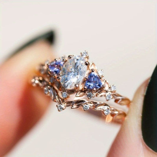 Vintage Ring Shiny Gold