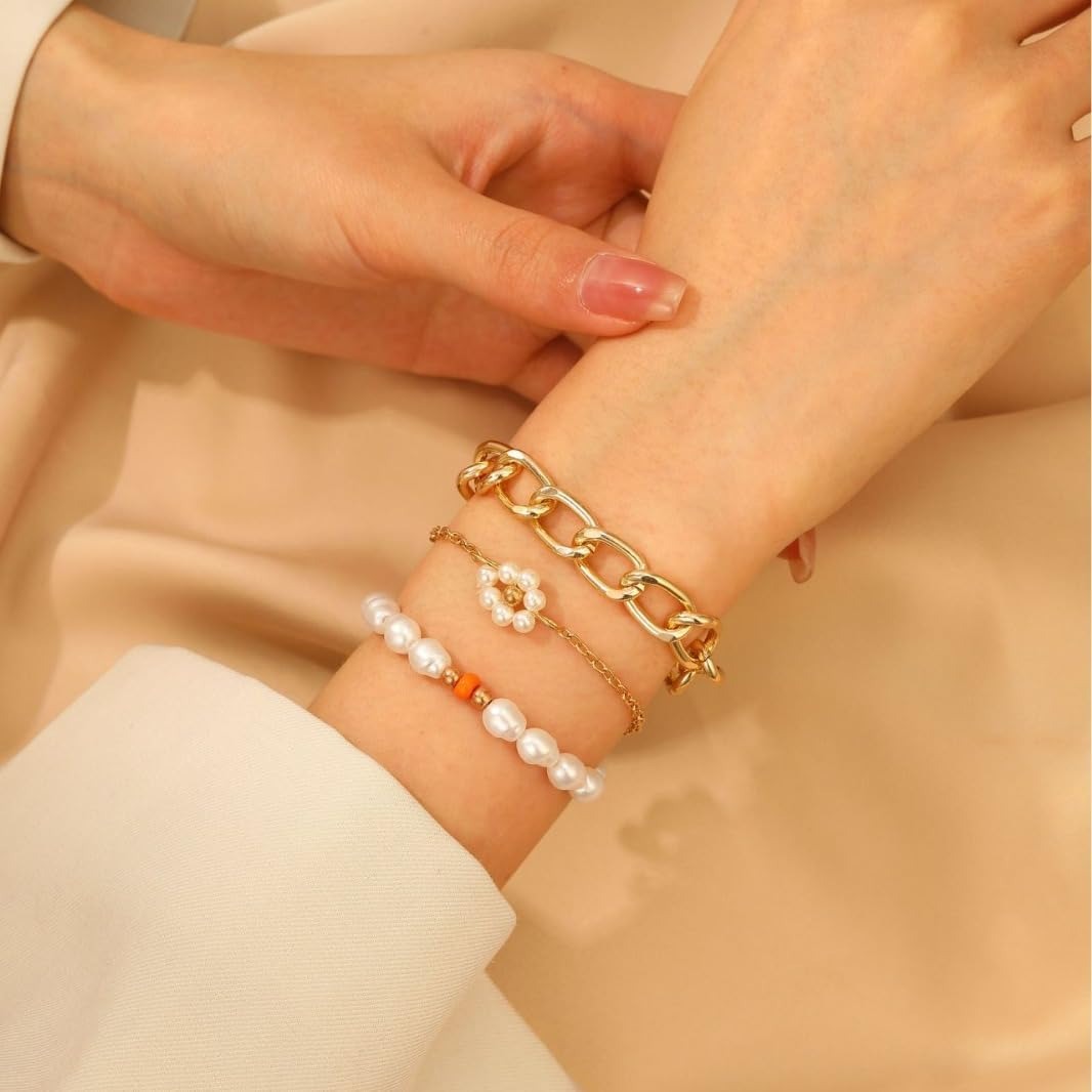 Daisy Pearl Bracelet Pack