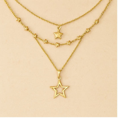 Vintage Star Necklace