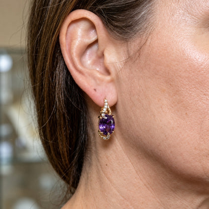 Imperial Nightfall Drop Earrings