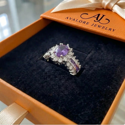 Amethyne Twilight Crown Ring