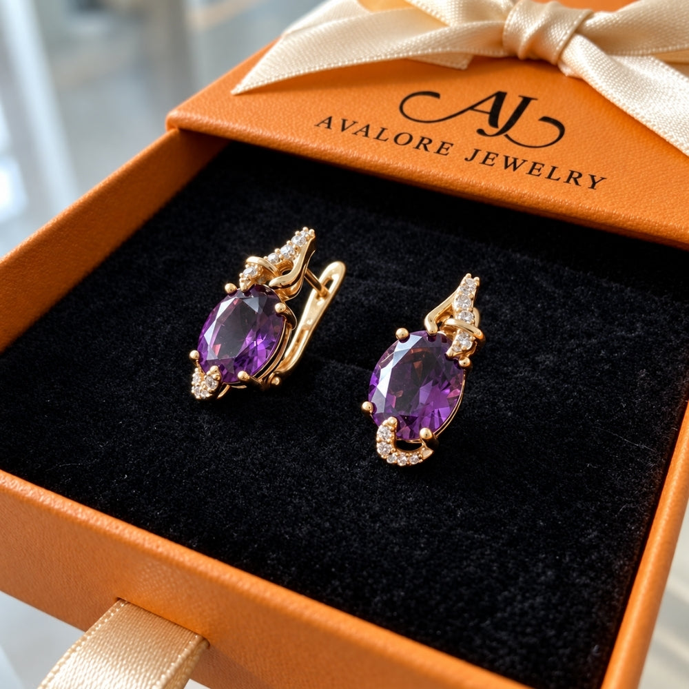 Imperial Nightfall Drop Earrings