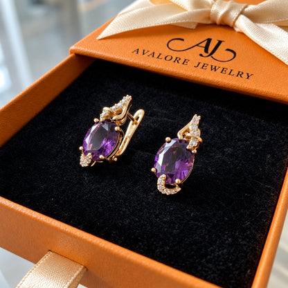 Imperial Nightfall Drop Earrings