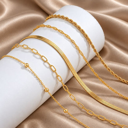 Elegance Gold Bracelet Set