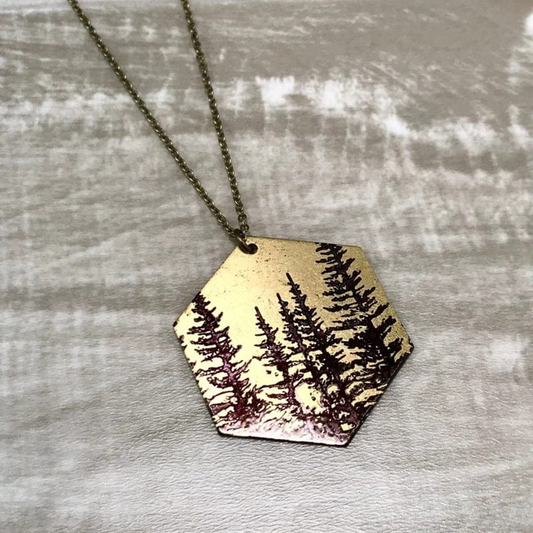Vintage Forest Necklace