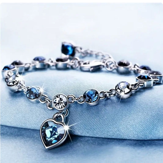 Ocean Heart Glow Bracelet
