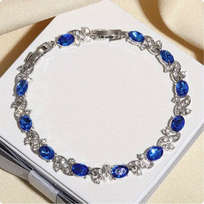 Giada Adjustable Sapphire Bracelet