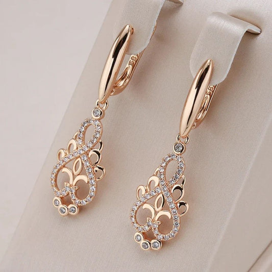 Charming Gold Fairy Earrings