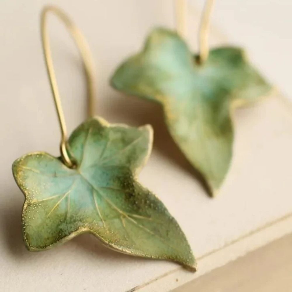 Elegance - Vintage Leaf Earrings