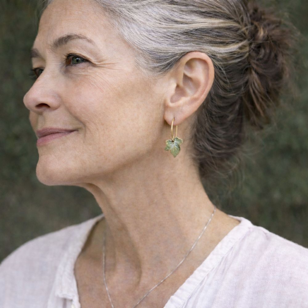 Elegance - Vintage Leaf Earrings