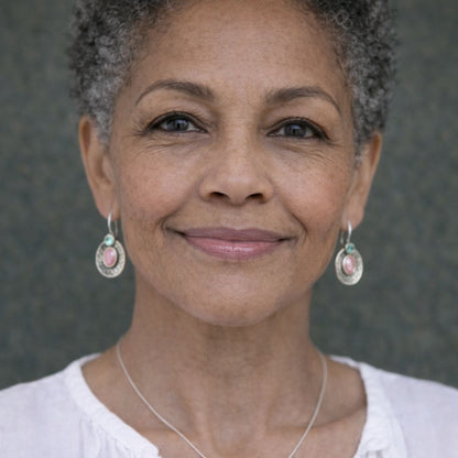 Chic - Vintage Silver Earrings