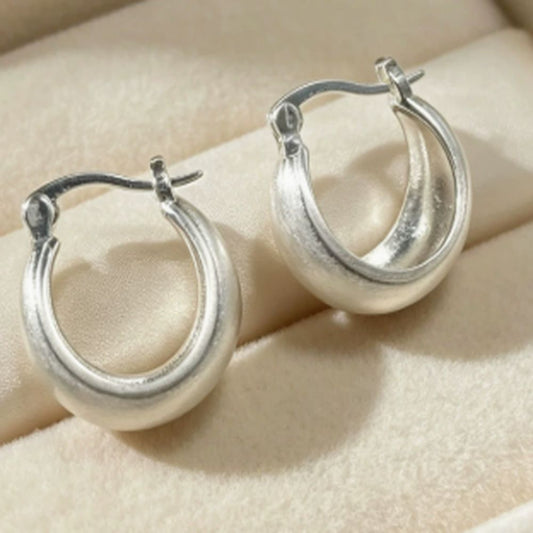 Vintage Silver Plated Earrings